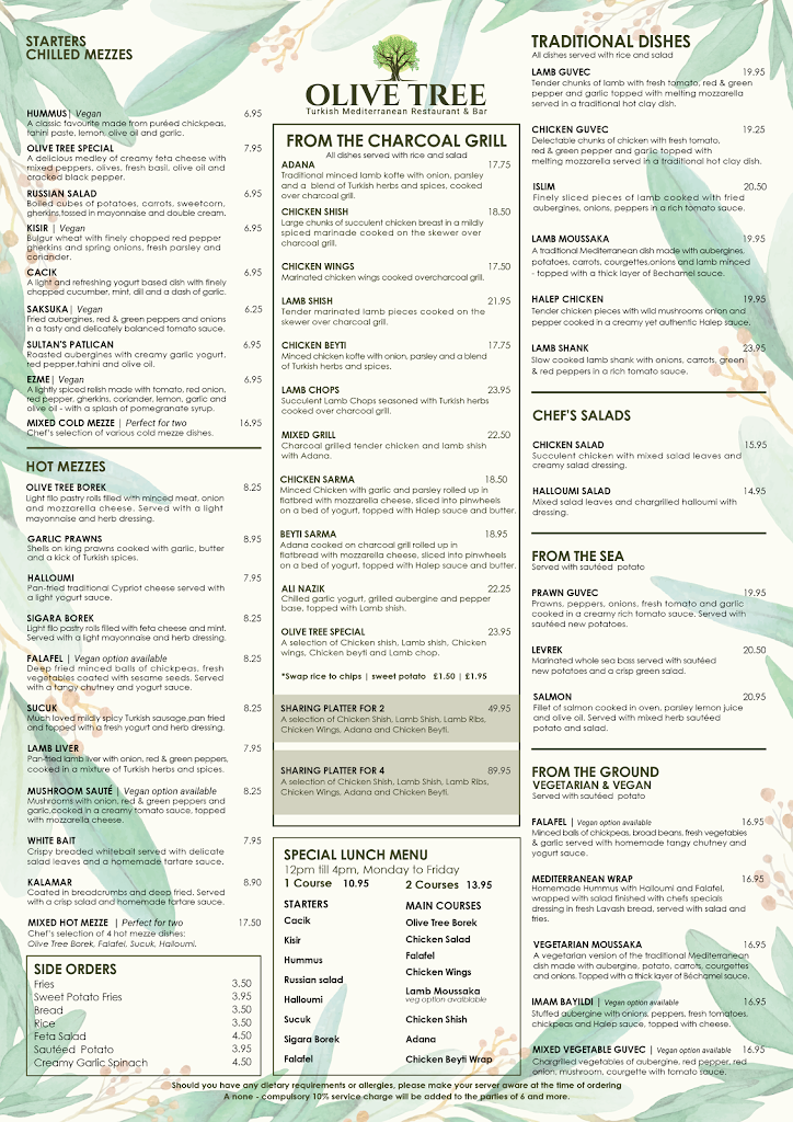 Olive Tree Turkish Mediterranean Restaurant and Bar Photo