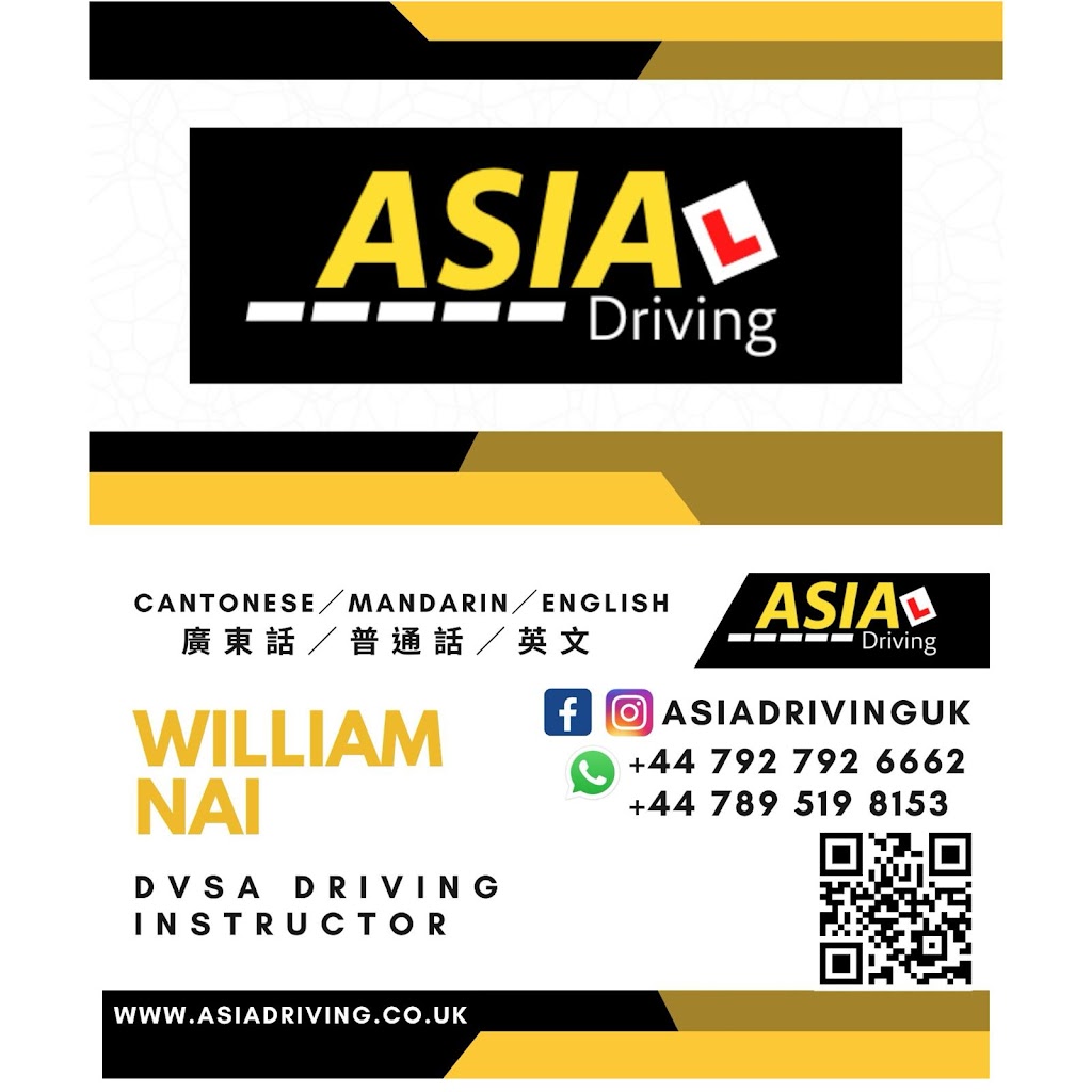 Asia Driving DVSA Instructor William Nai Photo