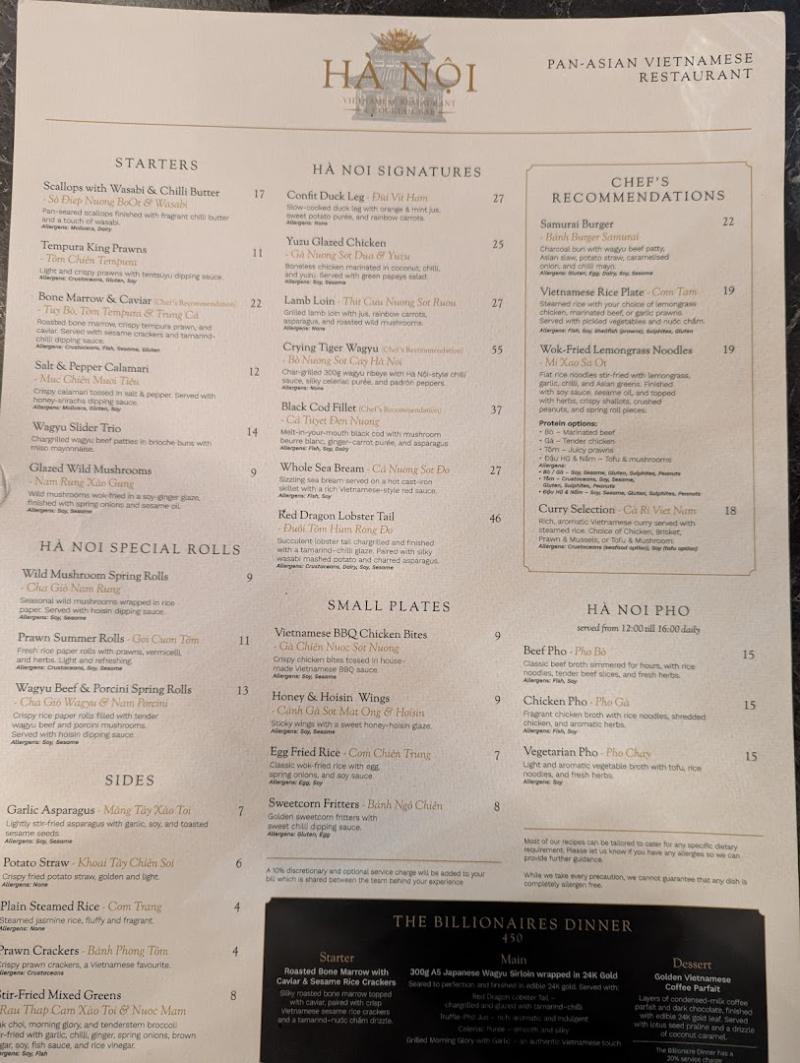 Hà Nôi Vietnamese Pan-Asian Restaurant & Cocktail Bar