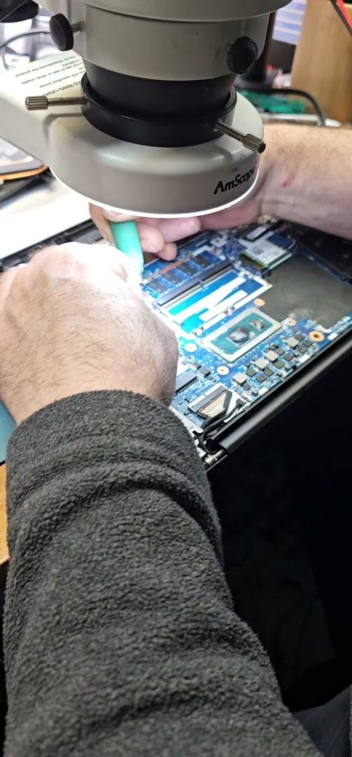 REPAIR SERVICE & Green Laptops