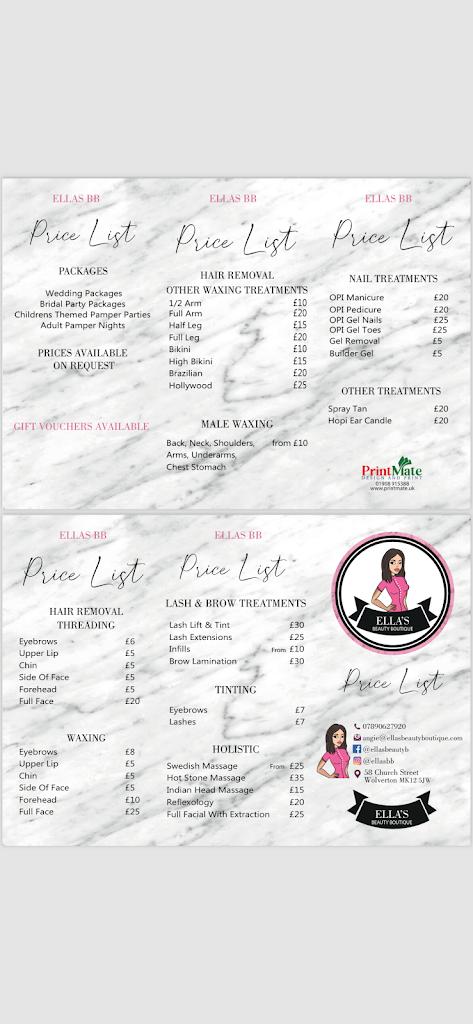 Ella’s Beauty Boutique