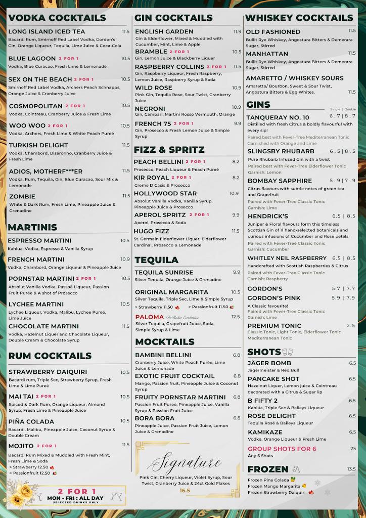 DeRoka Turkish Mediterranean Restaurant & Cocktail Bar Milton Keynes