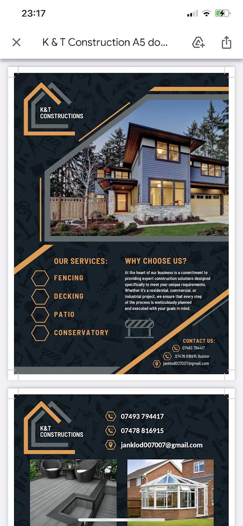 K&T construction