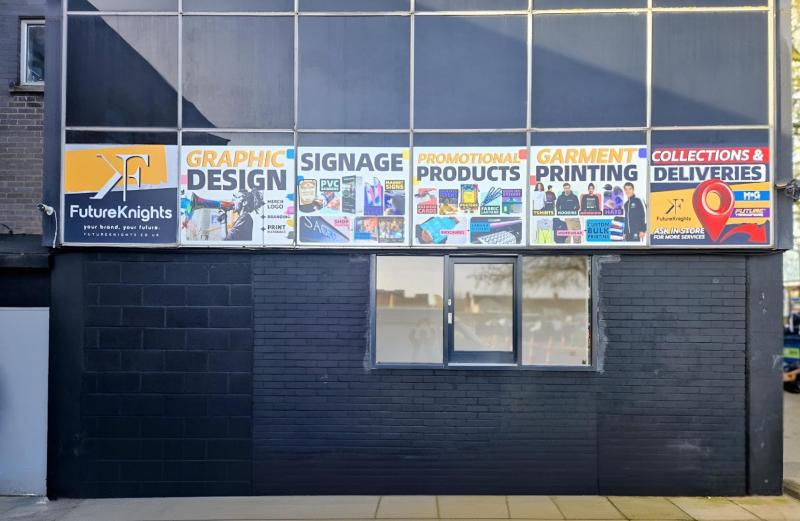 Future Knights – Signs & Graphics