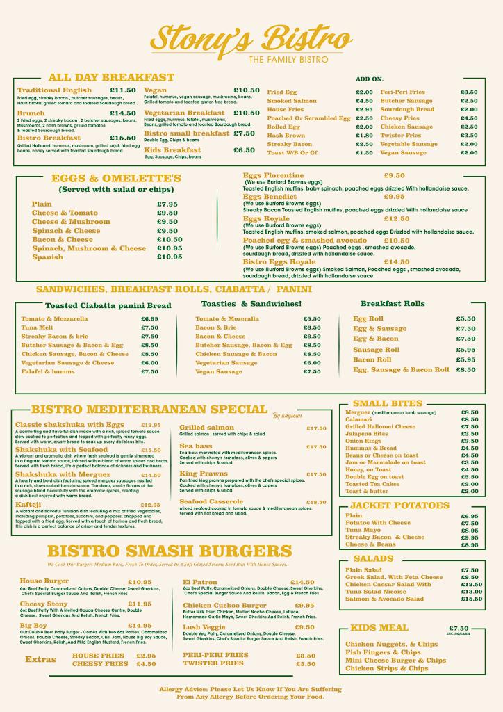 Stony’s Bistro by Kais