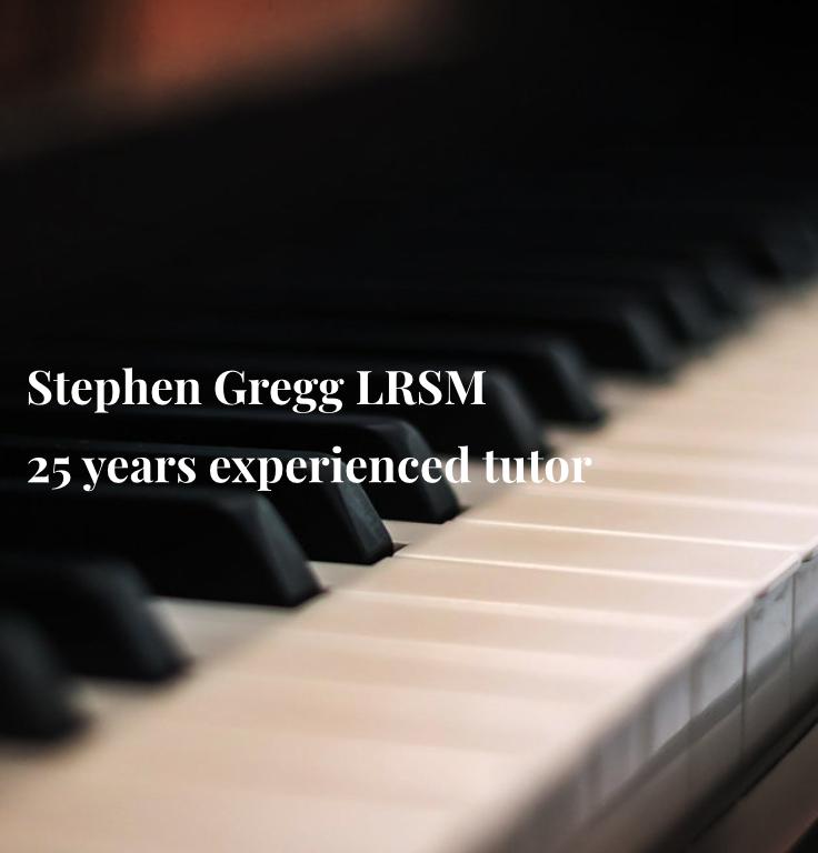 Steve Gregg Piano & Keyboard Tuition